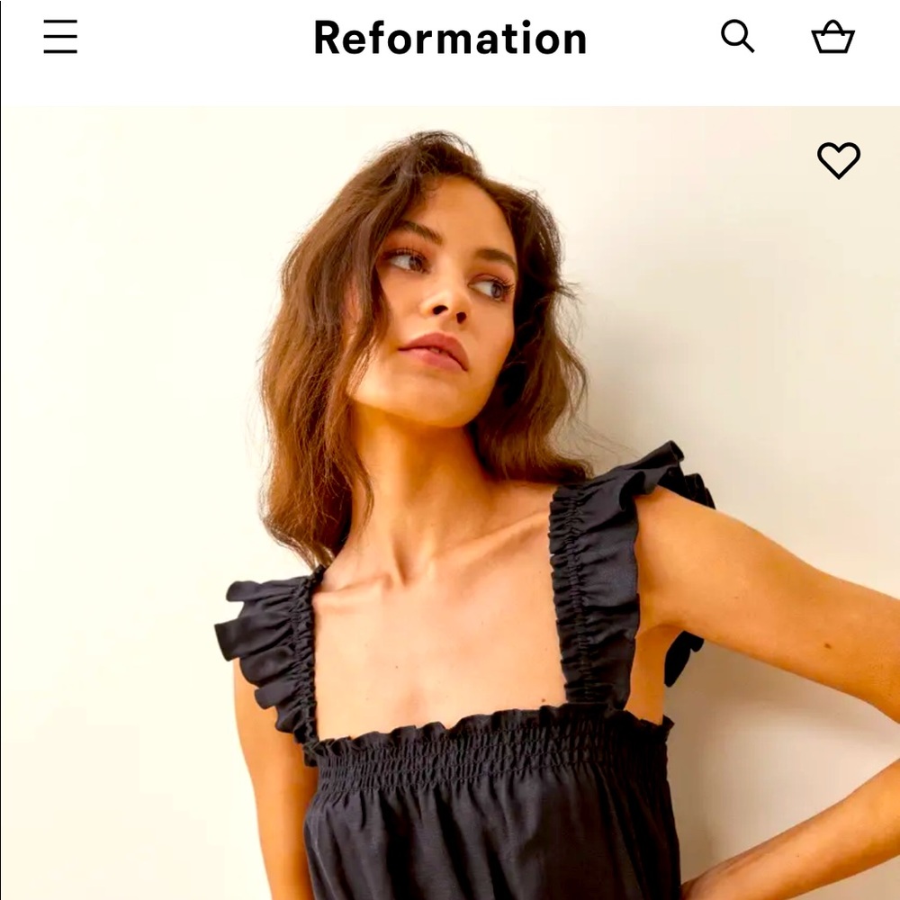 Reformation Albany linen mini XS